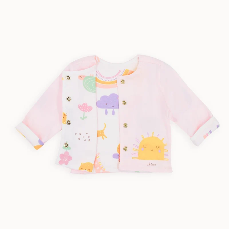 Cardigan Rosa Double Face, Chicco