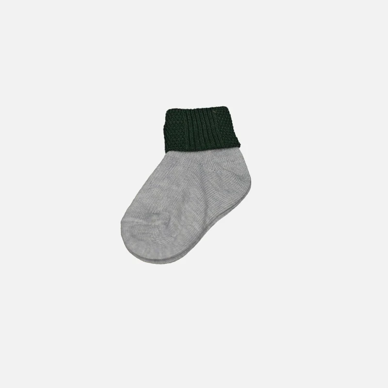 Calzini Neonato Grigio e Verde