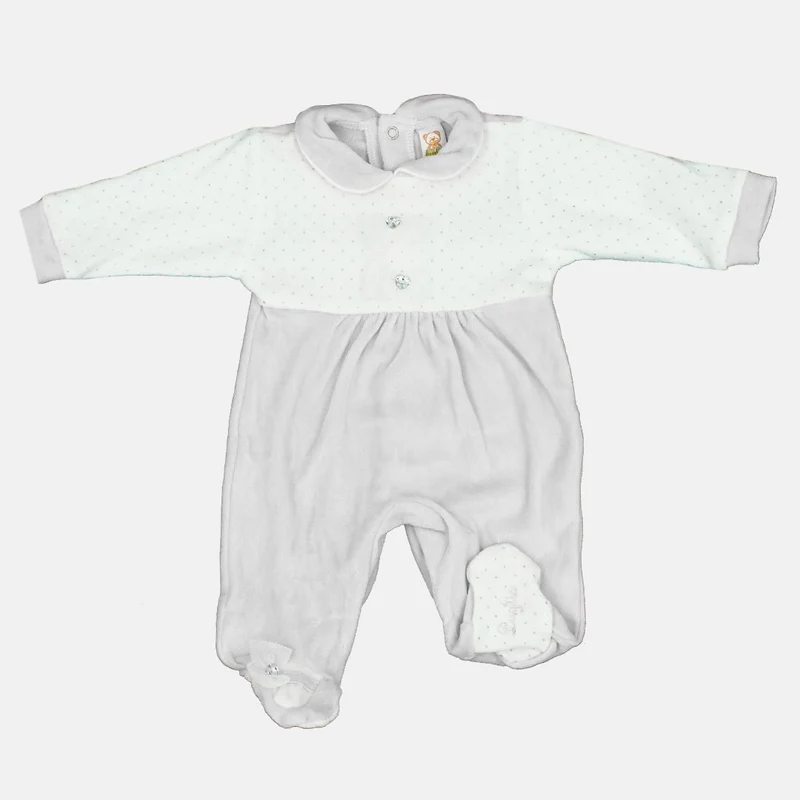 Tutina Neonata Linea Elegance Bicolore, Luglio