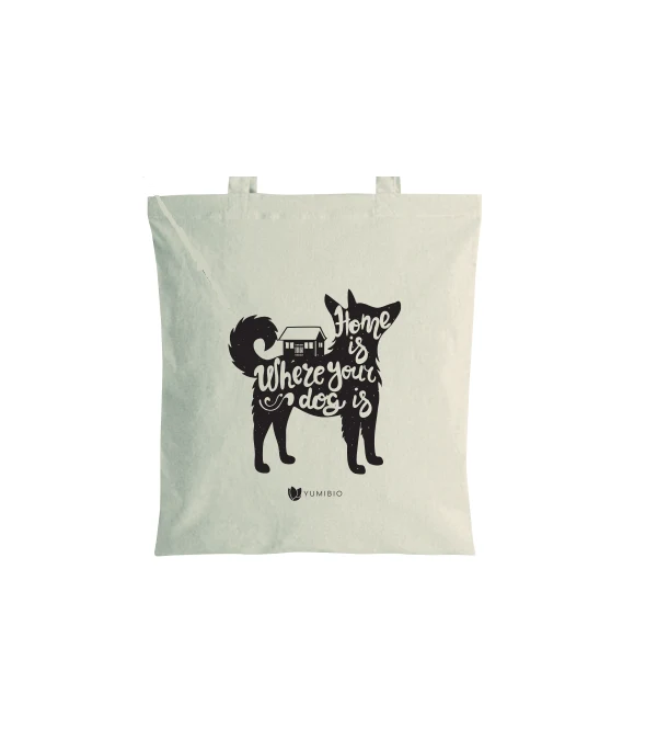 Shopper in Cotone Riciclato - Cane