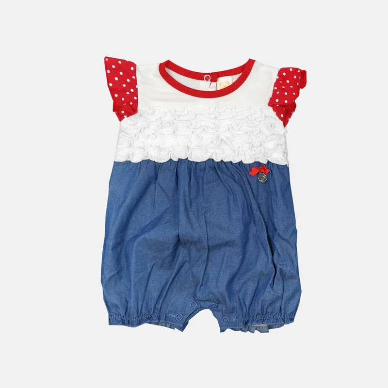 Pagliaccetto Neonata Denim, Luglio
