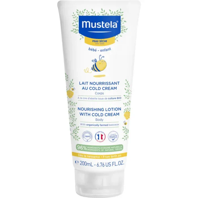 MUSTELA LATTE NUTR.COLD CREAM 200 ML.