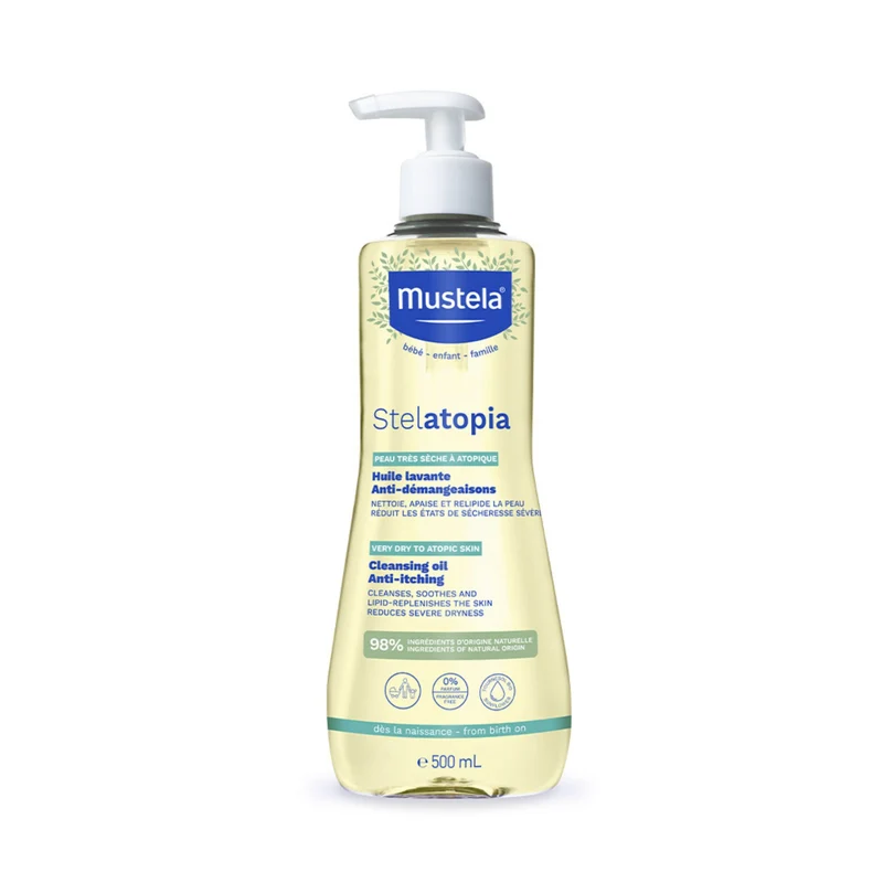 MUSTELA STELATOPIA OLIO BAGNO 500 ML.