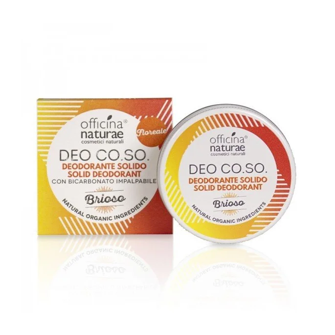 Deo CO.SO. Brioso – Deodorante Solido Delicato per Tutti i Tipi di Pelle