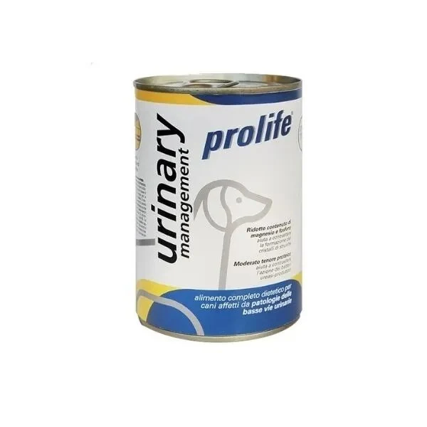 Prolife Veterinary Urinary Management Cibo Umido Per Cani Lattina 400g