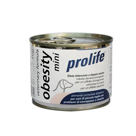 Prolife Veterinary Obesity Mini Cibo Umido Per Cani Taglia Piccola Lattina 200g