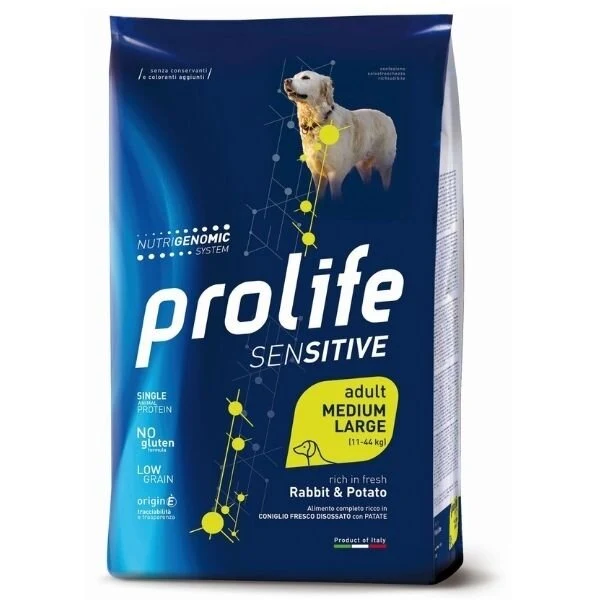 PROLIFE DOG SENS AD RABB 2,5KG