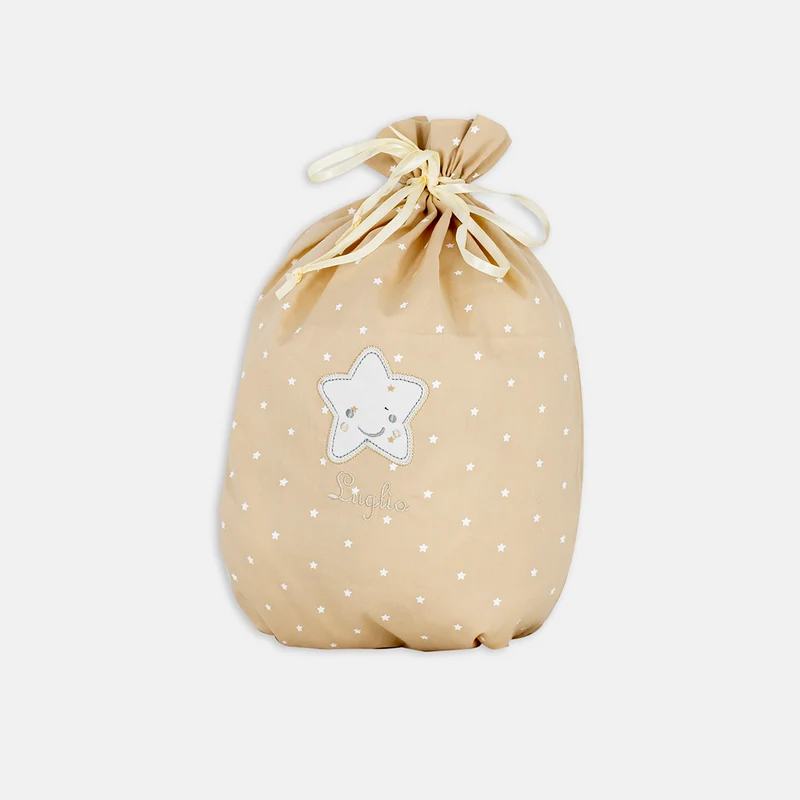 Sacco Nascita Stelline All Over Beige, Luglio