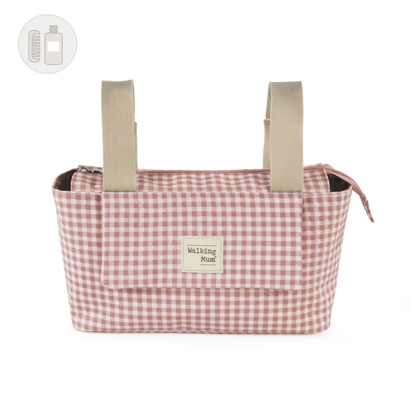 Organizer Bag I Love Vichy pink