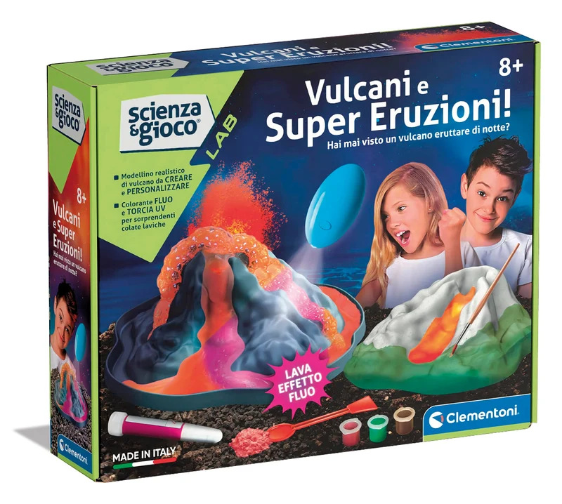 CLEMENTONI 19354 VULCANI E SUPER ERUZIONI