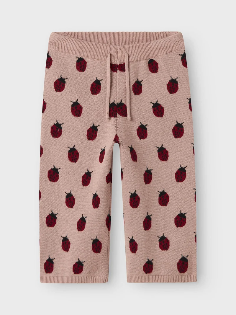 Nmflulio wide knit ancle pant lil