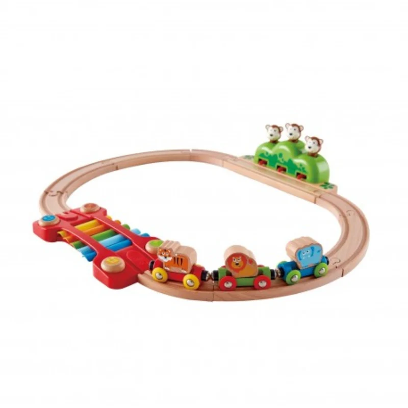 HAPE E3825 Percorso Musica e Scimmie Pop-up