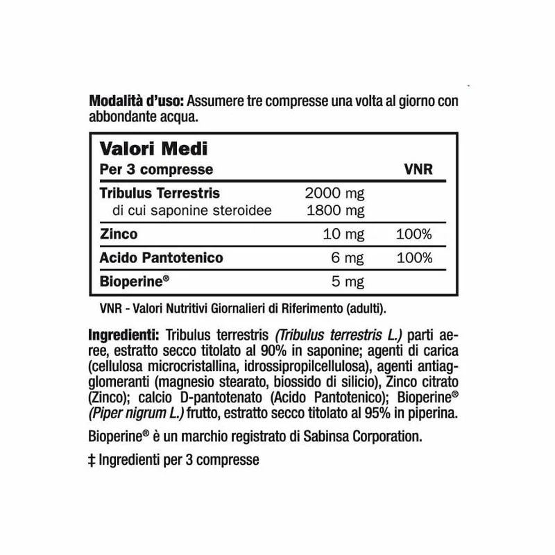 Natroid Blue Tribulus 90 Capsule