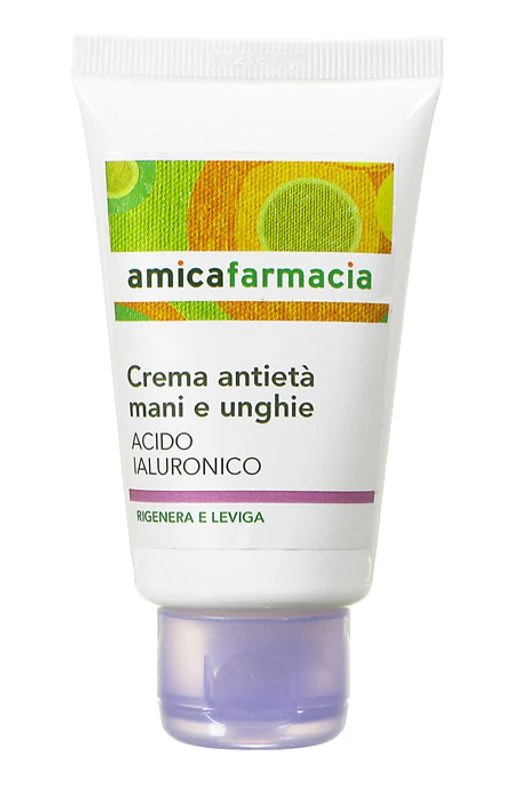 Amicafarmacia Crema antietà mani e unghie acido ialuronico 75ml