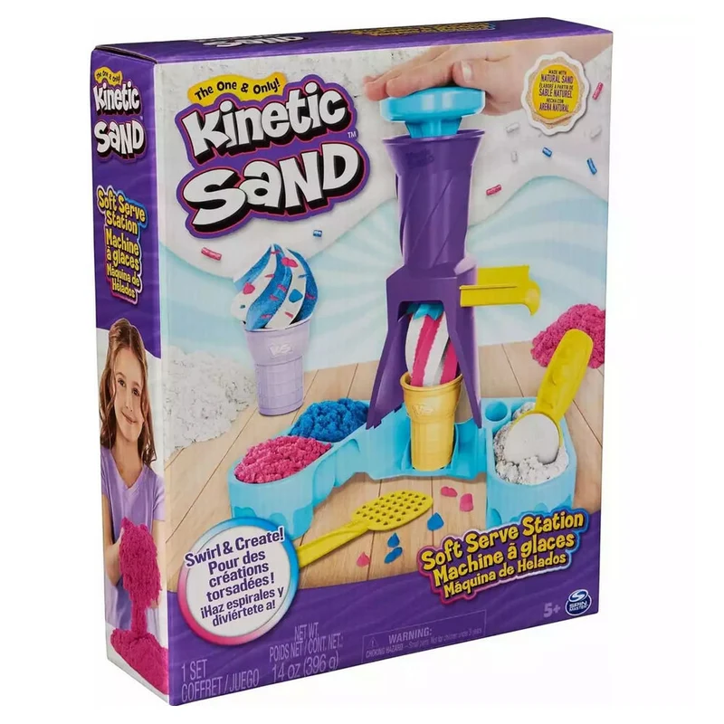Sabbia cinetica Playset Gelateria Colorata