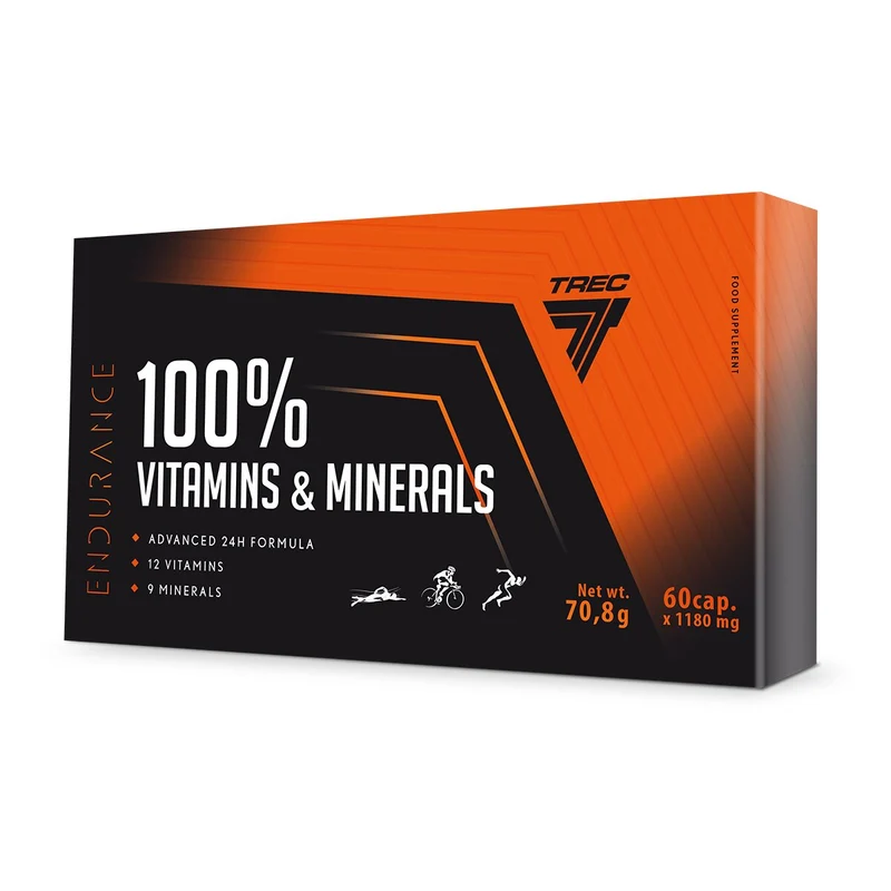 Trec Nutrition 100% Vitamins & Minerals Endurance 60 Capsule