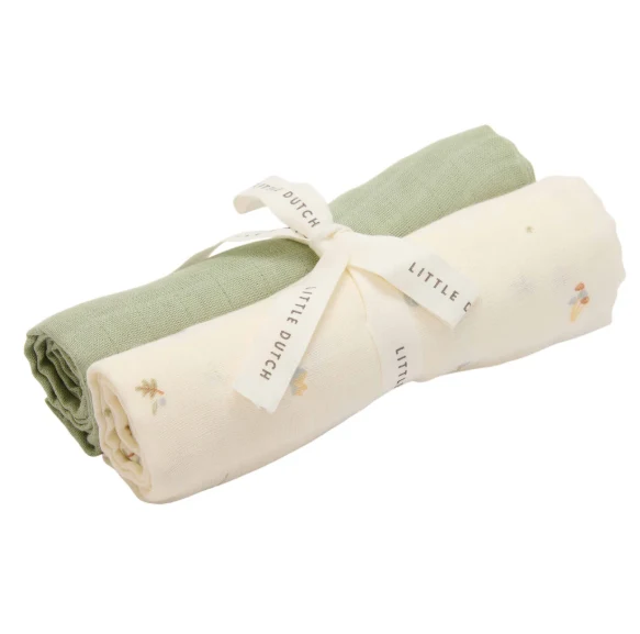 Set 2 swaddle 70x70cm - LD