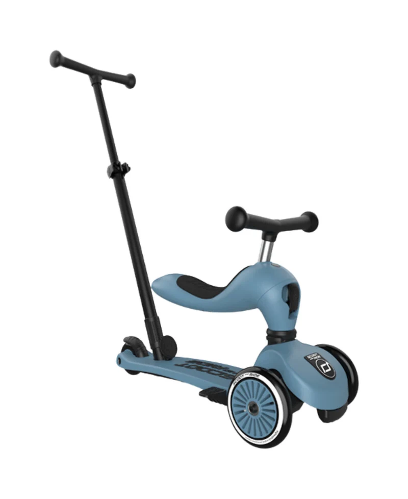Monopattino evolutivo con barra - steel