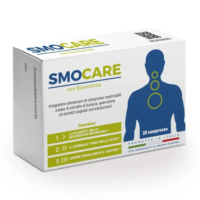 Smocare per il benessere della gola 20 compresse