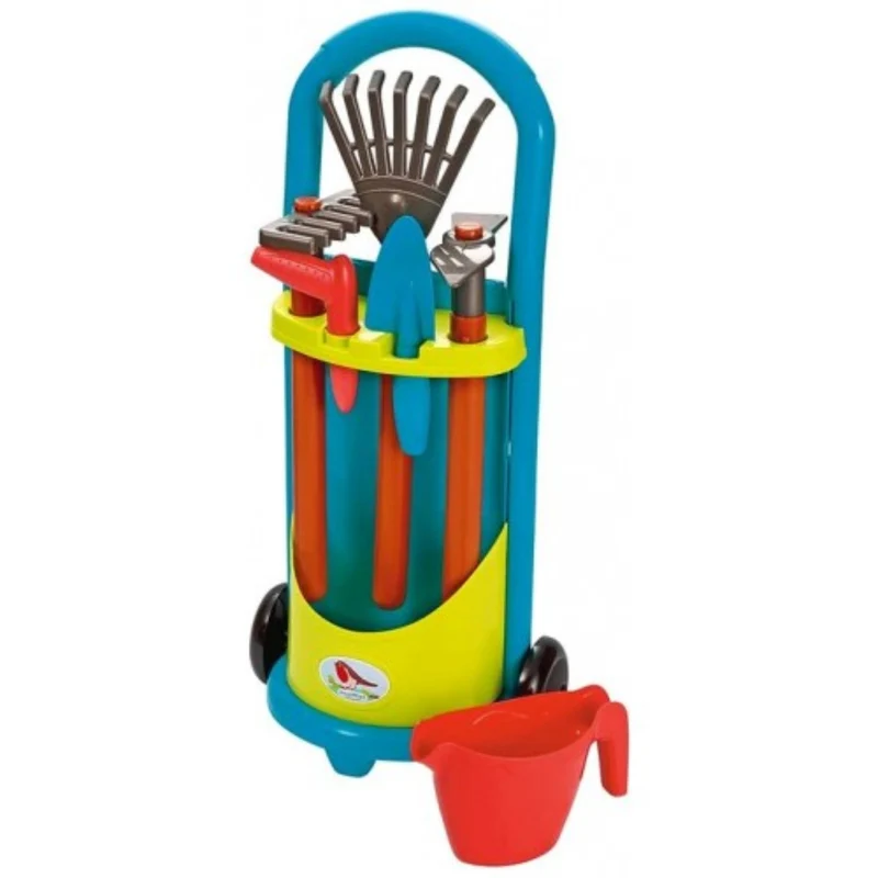 Carrello del piccolo giardiniere, con 6 utensili 7600004339