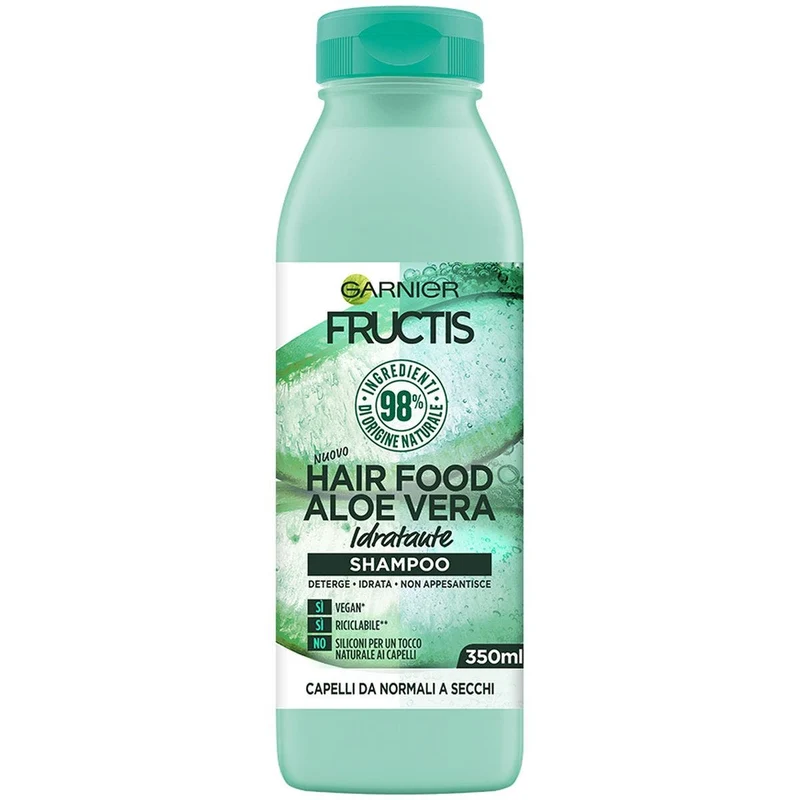 Garnier Fructis Hair Food Shampoo Idratante Aloe 350 ml