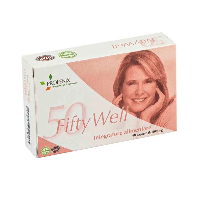 Fifty Well Integratore per la menopausa 40 capsule