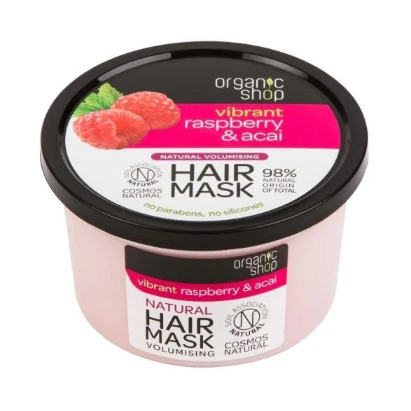 Maschera per Capelli Volumizzante con Lampone e Acaj