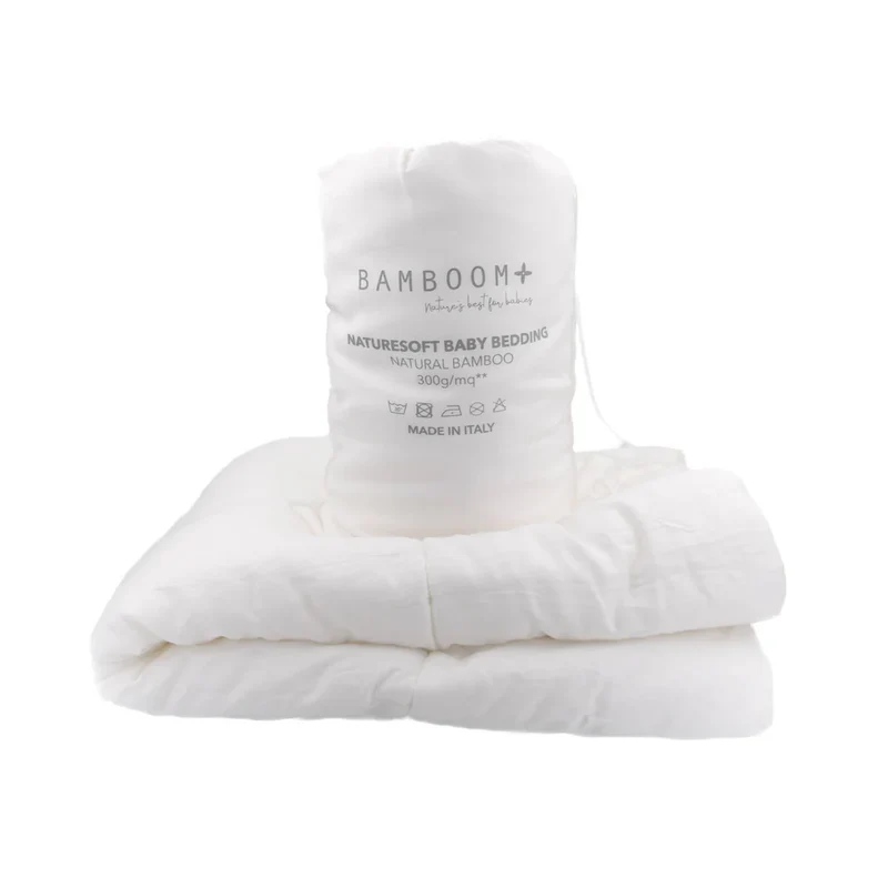 Piumone per lettino 105-140 nature soft white Bamboom (Lista n Dario - 12439)