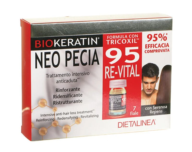 Dietalinea Biokeratin Neo Pecia trattamento anticaduta 7 fiale