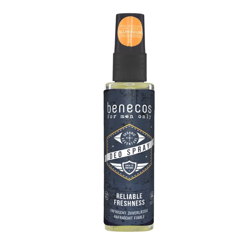 Benecos – Deodorante Spray Freschezza per Uomo