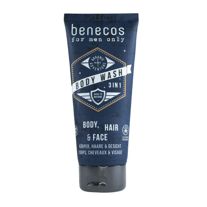 Doccia Schiuma 3 in 1 Uomo – Gel Doccia Detergente per Corpo, Viso e Capelli