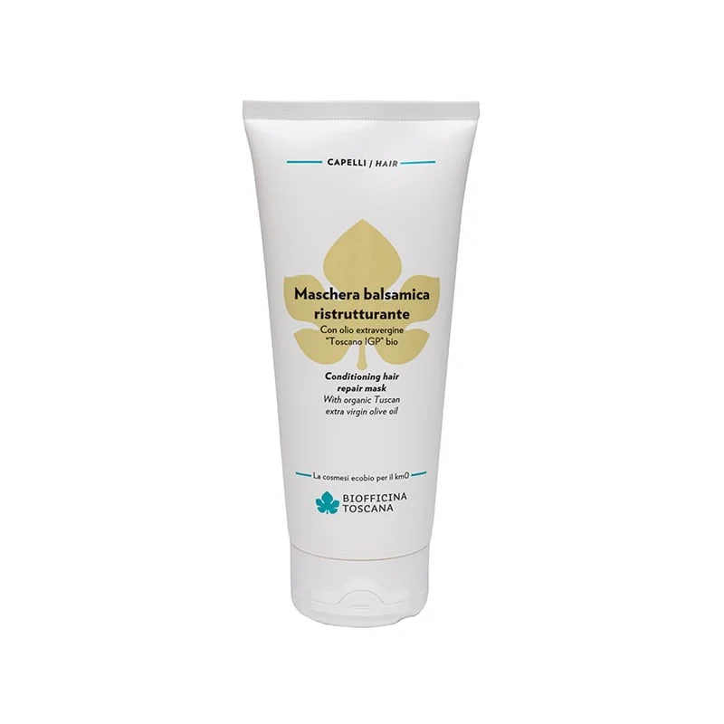 Maschera Balsamica Ristrutturante – Maschera Nutriente per Capelli Mossi e Ricci
