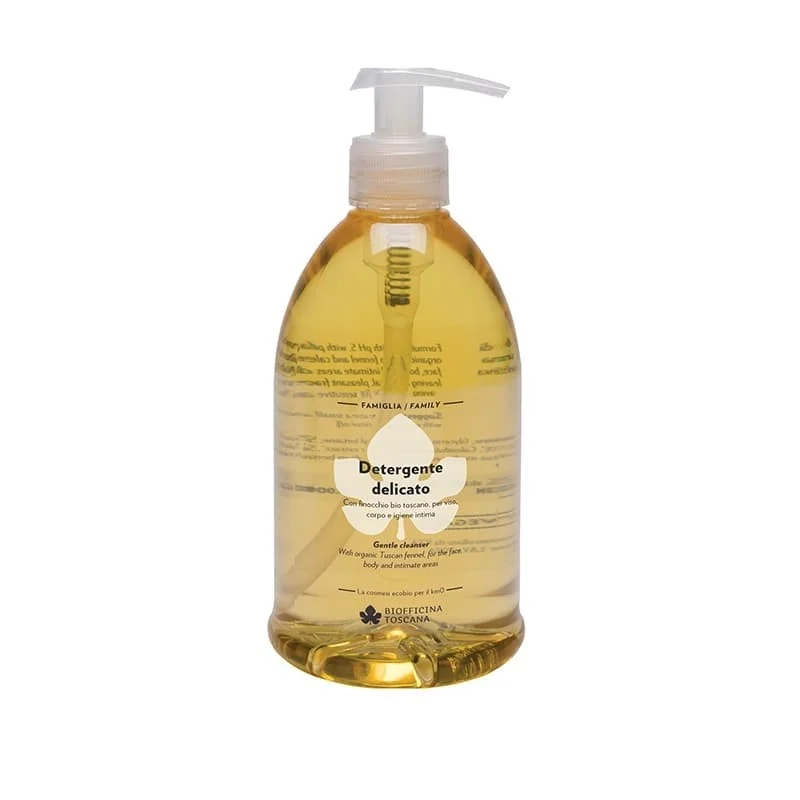 Detergente Delicato – Sapone Liquido Lenitivo per Viso e Corpo