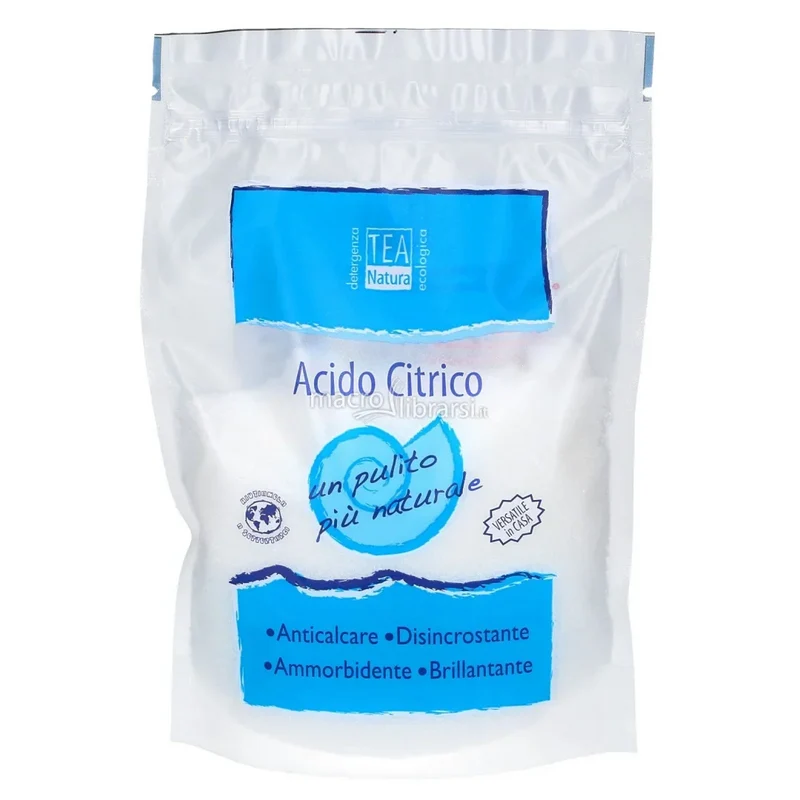 Tea Natura – Acido Citrico Puro Anticalcare per Pulizia Ecologica