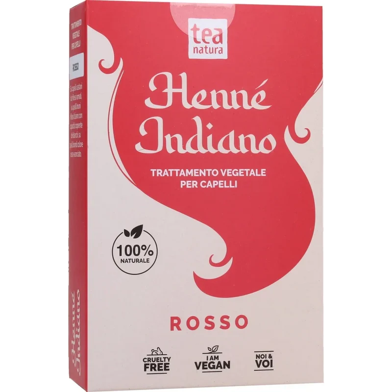 Henne Rosso Tiziano – Polvere Colorante Naturale per Capelli Colorati