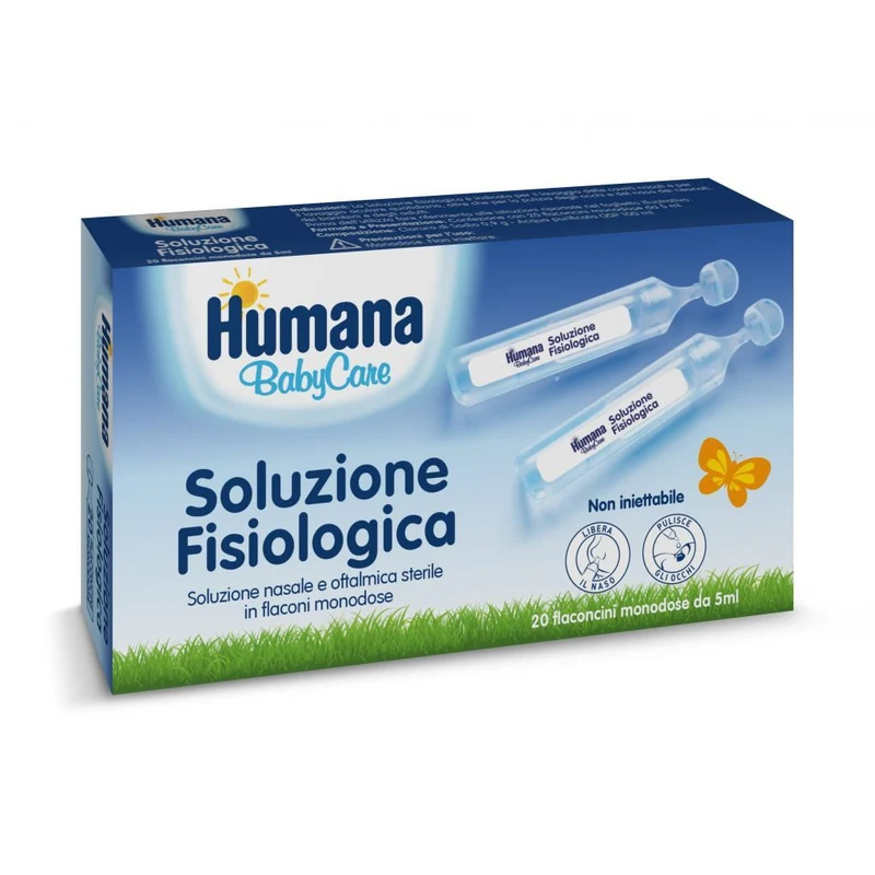 Humana soluzione fisiologica (lista n B&A - 12404)