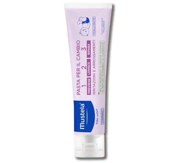Mustela Pasta per il Cambio 1-2-3 crema prevenzione irritazioni ed arrossamenti 50ml