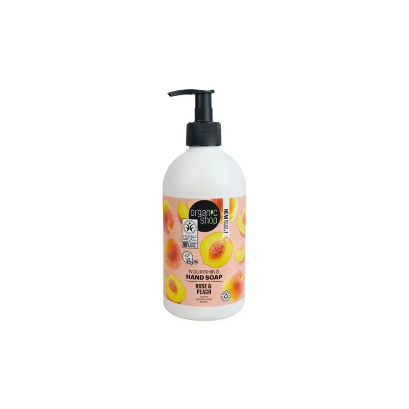Sapone Mani Naturale alla Rosa e Pesca