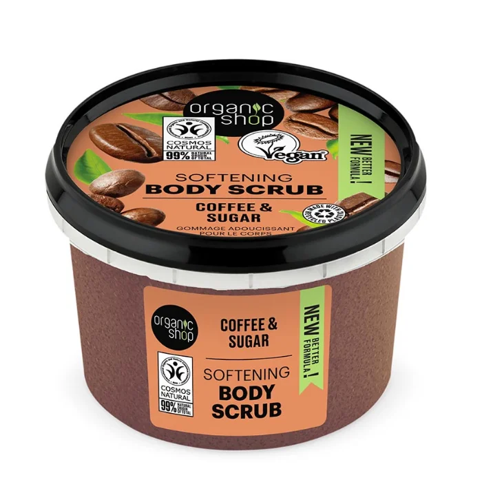 Scrub Corpo Naturale al Caffè Brasiliano
