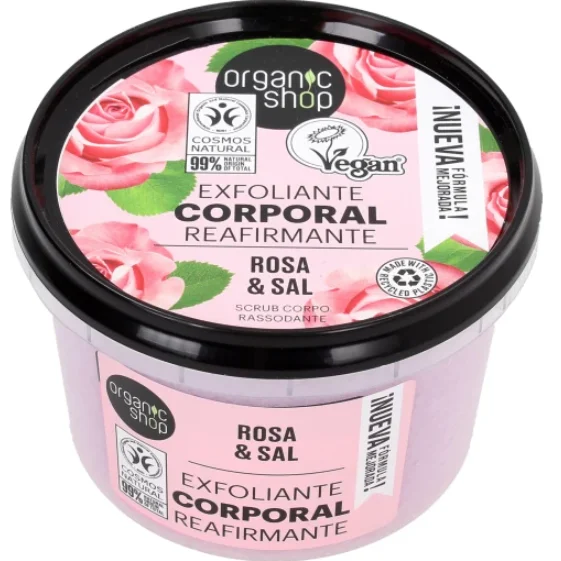 Scrub Corpo Naturale alla Rosa Damascena