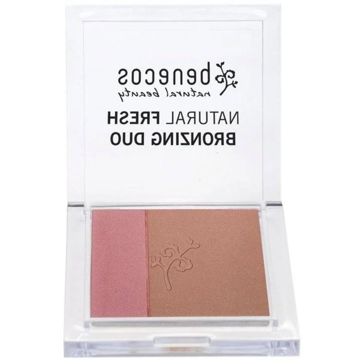 Bronzer Vegan marrone caldo e tonalità rosé