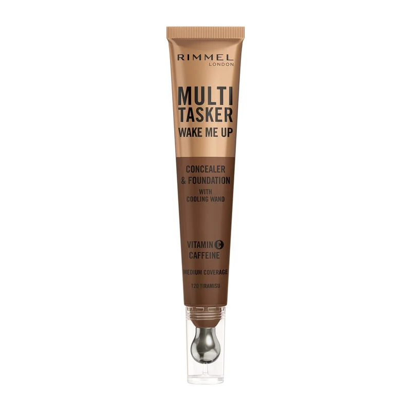 Rimmel Multi-tasker Wake Me Up Correttore & Fondotinta Formula Vegana 120 Tiramisu 20ml