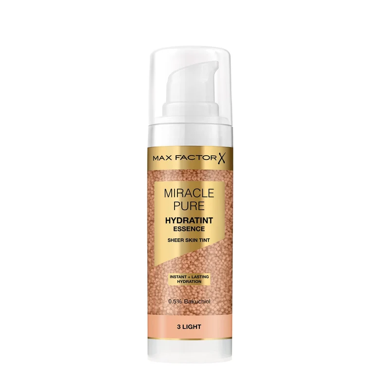 Max Factor Miracle Pure Hydratint Essence Fondotinta 3 Light 30ml
