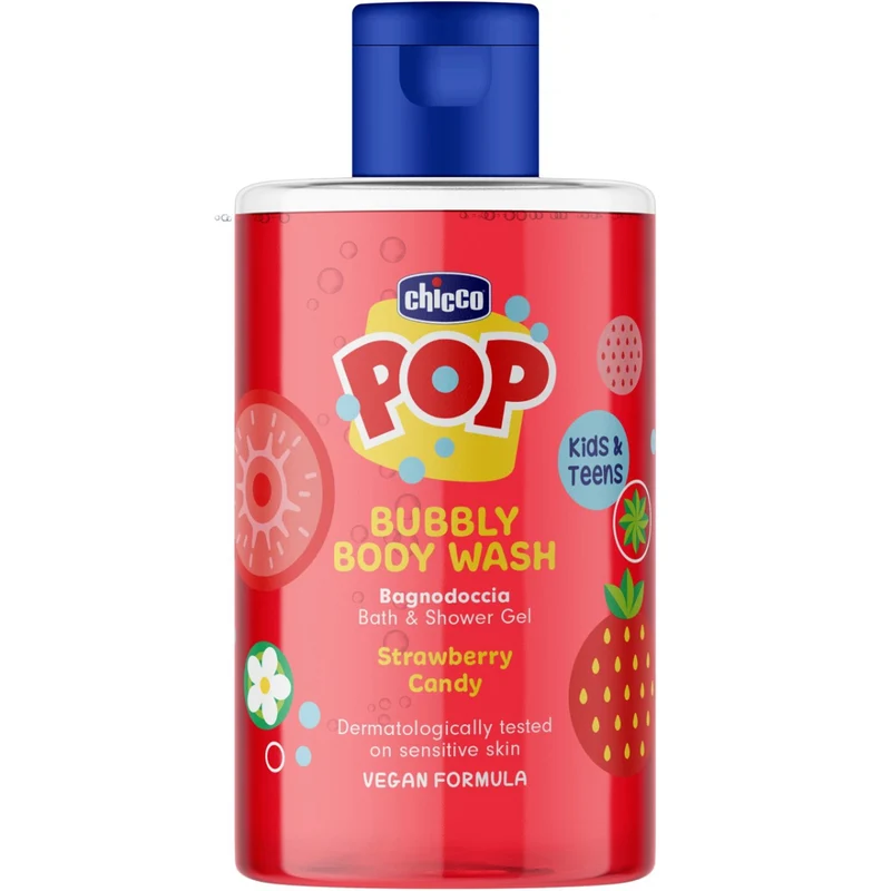 CHICCO BUBBLY BAGNODOCCIA FRAGOLA 300 ML