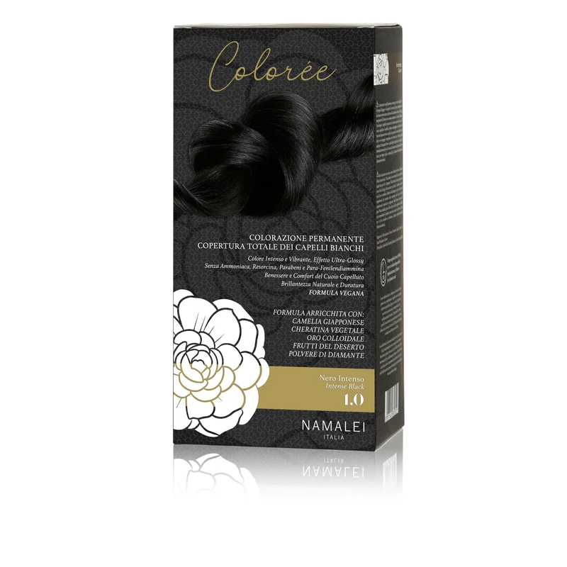 Crema Colorante Capelli - 1.0 Intense Black