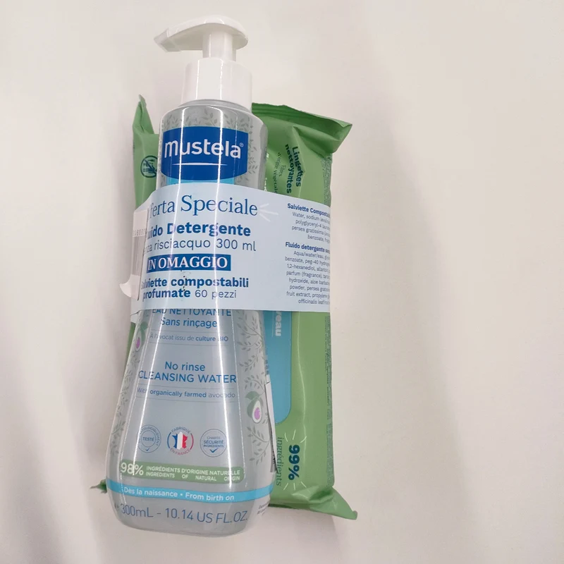 MUSTELA FLUIDO DET. 300ML+SALVIETTE (LISTA N PIETRO GAMBARETTO)