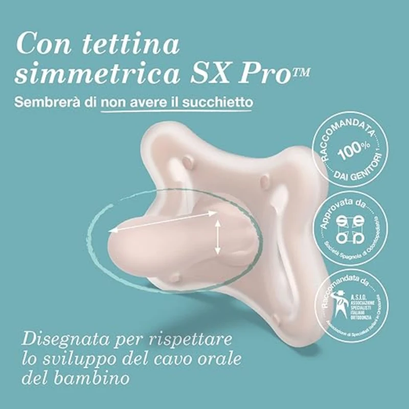 SUAVINEX SUCCHIETTO ZERO ZERO TETT SX PRO (LISTA N PIETRO GAMBARETTO)