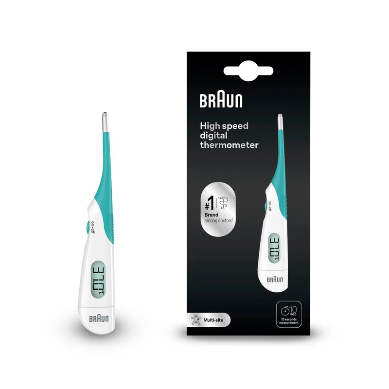 BRAUN TERMOMETRO DIGITALE PRT 1000 (LISTA N TEODORO)