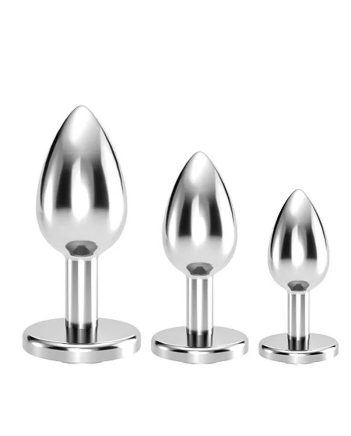 Crushious Bijou Anal Train Trio Set di Pllug Anali