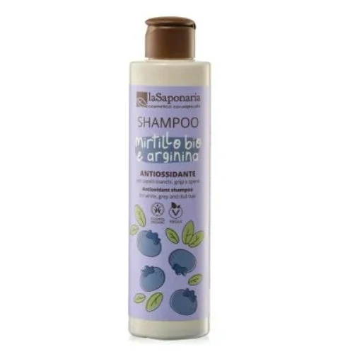 La Saponaria – Shampoo Antiossidante per Capelli Bianchi e Spenti